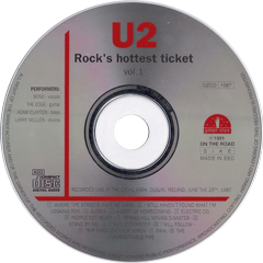 U2 rock s hottest ticket vol1 golden stars