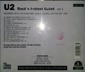 U2 rock s hottest ticket vol1 golden stars