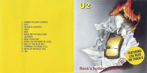 U2 rock's hottest ticket vol.2