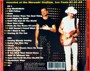 U2 sao paulo rmw records