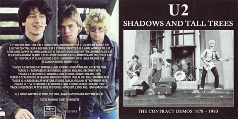 U2 shadows and tall trees