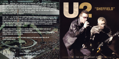 U2 Sheffield U2 Sheffield