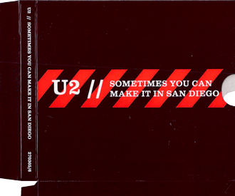 U2 sometimes you can make it in san diego