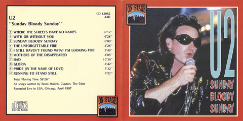U2 sunday bloody sunday