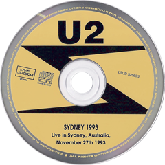 U2 sydney 1993 live storm