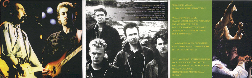 U2 thank u too for the fire definitive edition