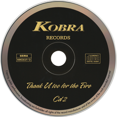 U2 thank u too fo the fire kobra