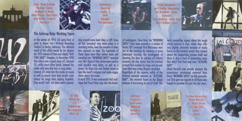 U2 the achtung baby working tapes