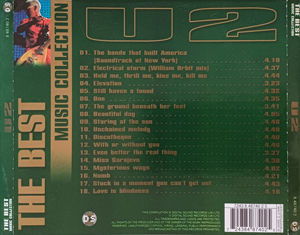 U2 the best music collection digital sound records