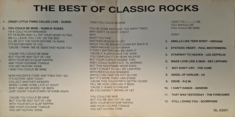 U2 The Best Of Classic Rock