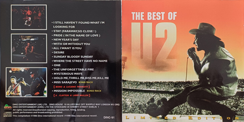 U2 the best of u2