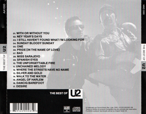 U2 the best of u2 sound music rec