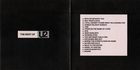 U2 the best of u2 sound music rec
