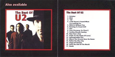U2 the best of u2 vol2 yakuma sound