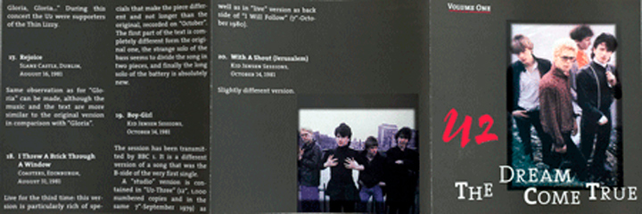 U2 the dream come true volume 1
