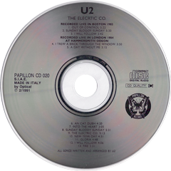 U2 the electric co papillon