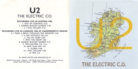 U2 The Electric Co. U2 the electric co