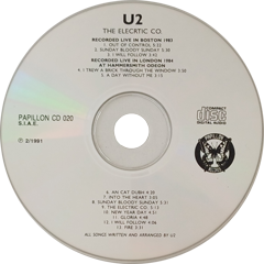 U2 the electric co papillon