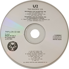 U2 the electric co papillon