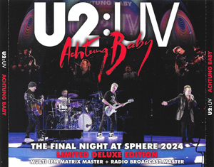 U2 the final night at sphere 2024 limited deluxe