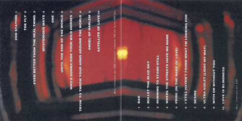 U2 the fly is back golden stars