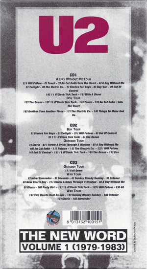 U2 the new word volume 1 1979 1983