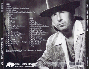 U2 the new years eve