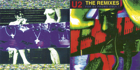 U2 the remixes for DJ promo only