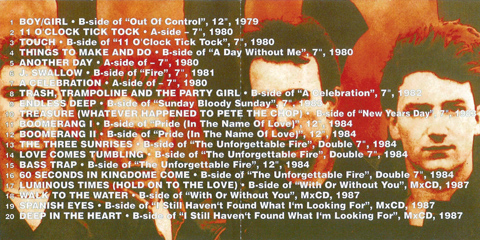 U2 the ultimate 7 & 12 collection 1979 1987