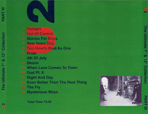 U2 the ultimate 7 & 12 collection part iii