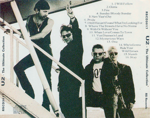 U2 the ultimate collection rs records