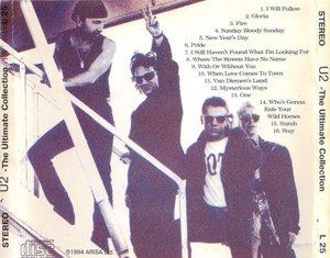 U2 the ultimate collection rs records