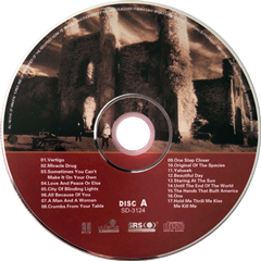 U2 the unforgettable fire china tin