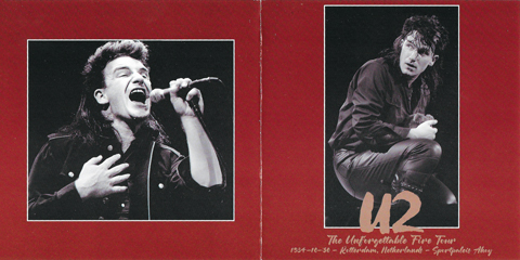 U2 the unforgettable fire tour 1984 10 30 rotterdam netherlands