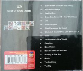 U2 the very best of 1990 2000