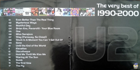 U2 the very best of 1990 2000