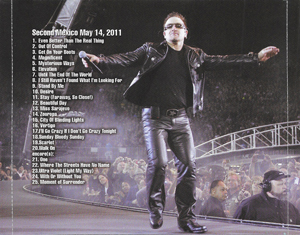 U2 three nights in sexico
