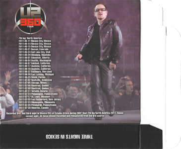 U2 three nights in sexico