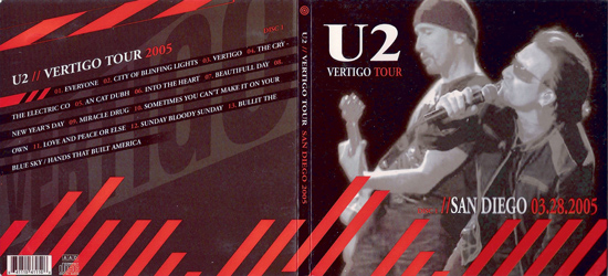 U2 vertigo tour san diego 2005