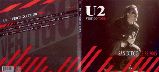 U2 vertigo tour san diego 2005