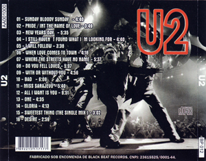 U2 black beat records