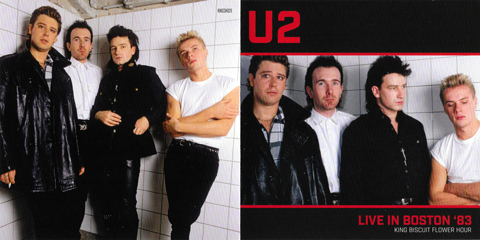 U2 live in boston '83