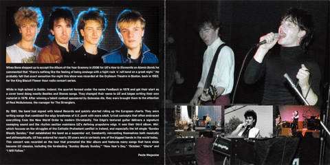 U2 live in boston '83 king street