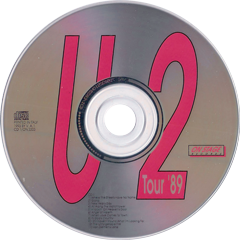U2 tour 89 running to stand still