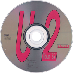 U2 tour 89 running to stand still