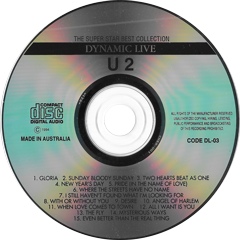 U2 vol 1 dynamic live