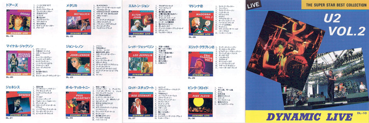 U2 vol. 2 - Dynamic live