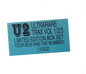U2 ultra rare trax vol 1 3 vol1