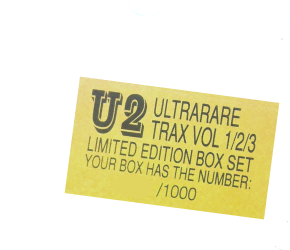 U2 ultra rare trax vol 1 3 vol1