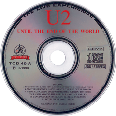 U2 until the end of the world templar